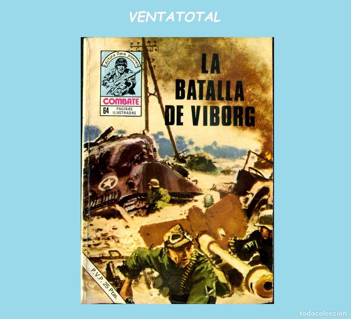 Tebeos: A&Ntilde;O 1980 MINI LIBRO ANTIGUO BELICO LA BATALLA DE VIBORG MIDE 16X11,5 CM 63 PAGINAS