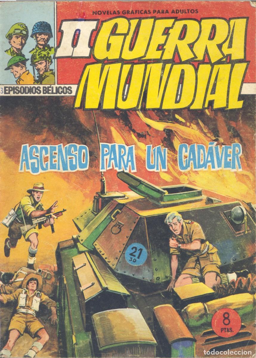 Livros de Banda Desenhada: II GUERRA MUNDIAL 7. ASCENSO PARA UN CAD&Aacute;VER. EDITORIAL FERMA, 1967 (CAJA 2)