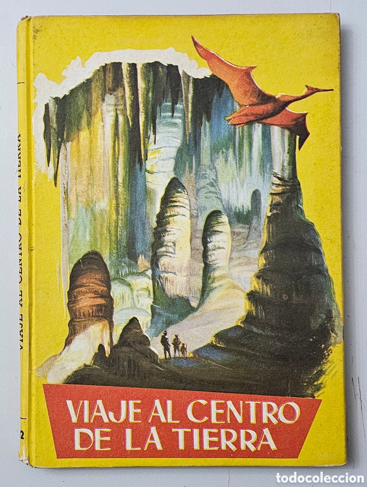 Livros de Banda Desenhada: LIBRO NOVELA VIAJE AL CENTRO DE LA TIERRA (Espa&ntilde;a - Ferma - 1961) RARO MUY ESCASO