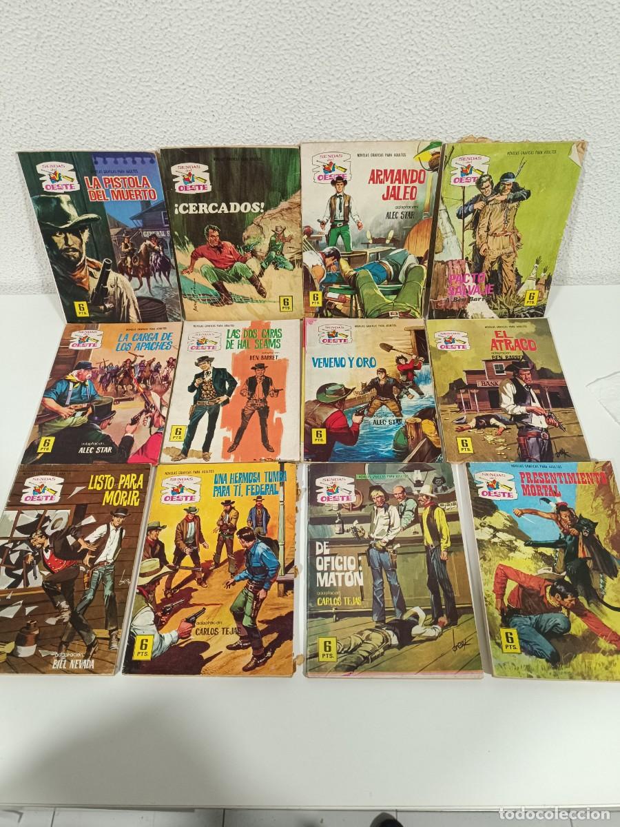 Tebeos: SENDAS DEL OESTE LOTE DE 12 NOVELAS GRAFICAS DEL OESTE. EDITORIAL FERMA. VER DESCRIPCION. LOTE2