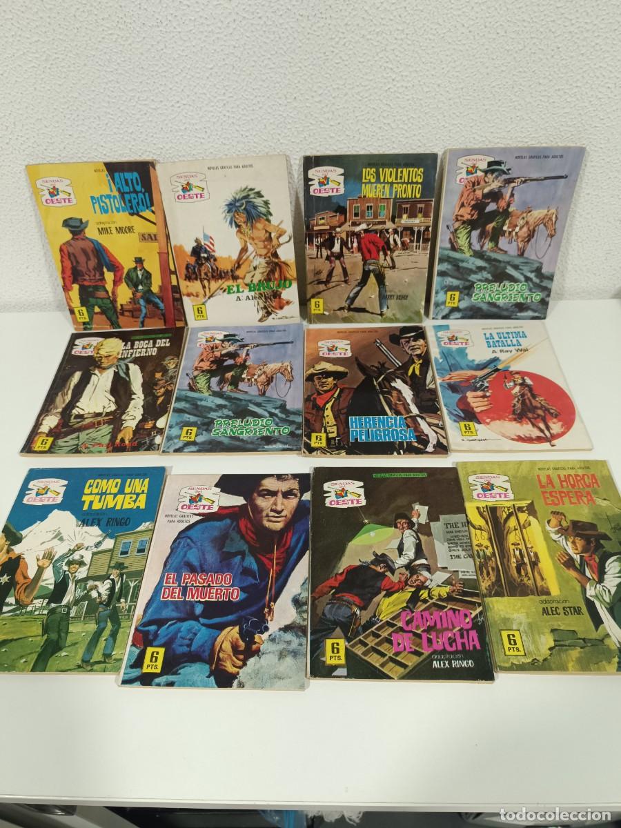 Tebeos: SENDAS DEL OESTE LOTE DE 12 NOVELAS GRAFICAS DEL OESTE. EDITORIAL FERMA. VER DESCRIPCION. LOTE3