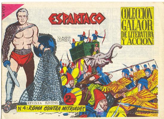 Tebeos: ESPARTACO N&ordm;4 - Foto 1