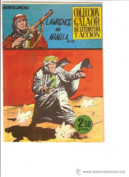 Tebeos: LAWRENCE DE ARABIA     N&ordm;13   DE GALAOR - Foto 1