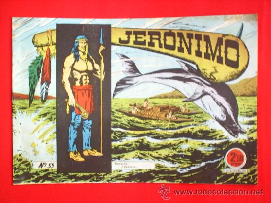 Tebeos: JERONIMO N.59,MUY BIEN CONSERVADO ,EDICIONES GALAOR - Foto 1