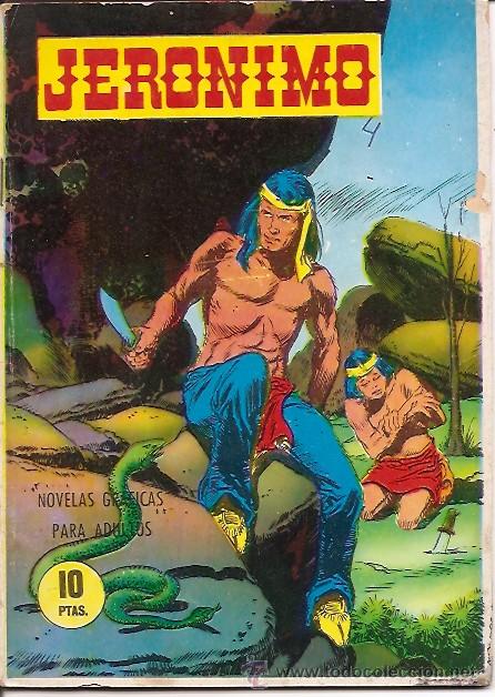 Tebeos: JERONIMO N&ordm; 4 DE NOVELA GRAFICA EDITORIAL  GALAOR - Foto 1