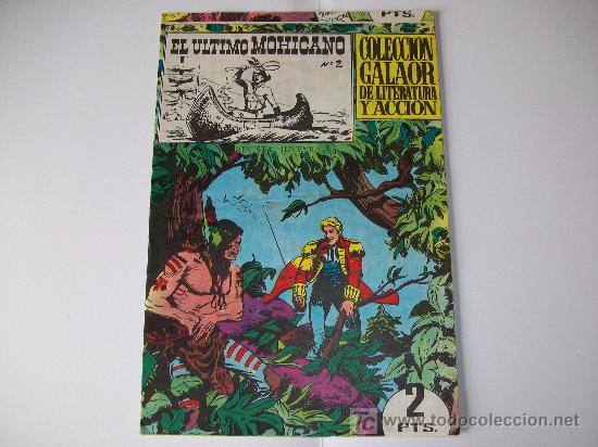Tebeos: Ediciones Galaor/ EL ULTIMO MOHICANO, N&ordm;  2 - Foto 1