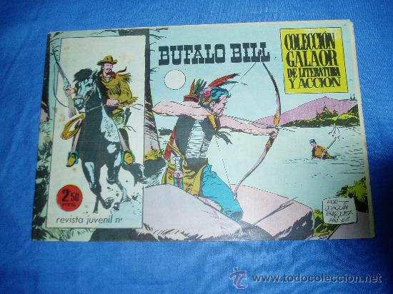 Tebeos: BUFALO BILL  N&ordm; 4.  EDITORIAL GALAOR.ORIGINAL. - Foto 1