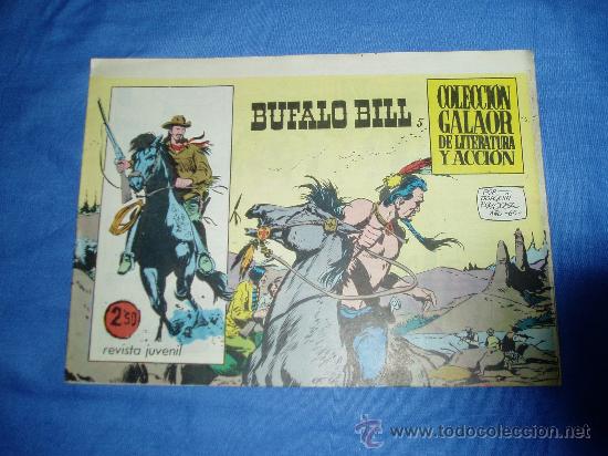 Tebeos: BUFALO BILL  N&ordm; 5.  EDITORIAL GALAOR.ORIGINAL. - Foto 1