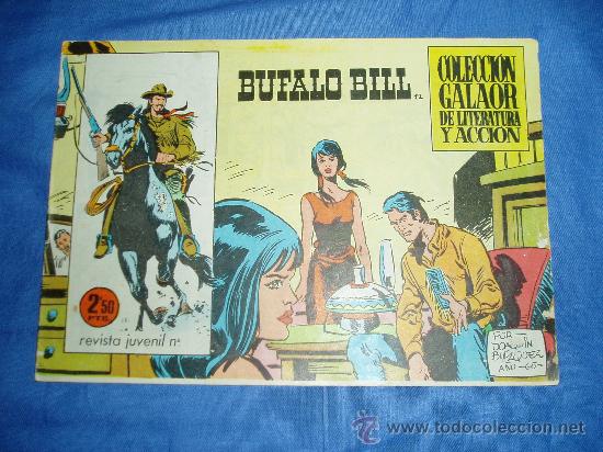 Tebeos: BUFALO BILL  N&ordm; 12.  EDITORIAL GALAOR.ORIGINAL. - Foto 1