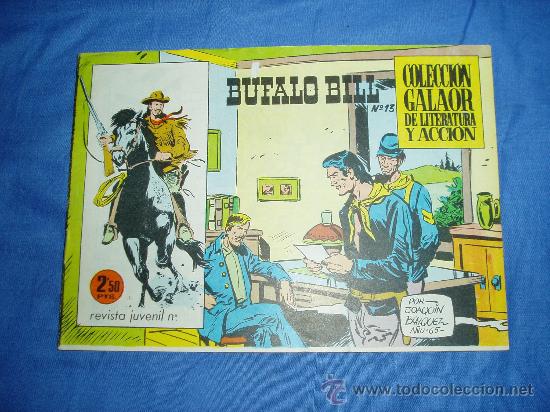 Tebeos: BUFALO BILL  N&ordm; 13.  EDITORIAL GALAOR.ORIGINAL. - Foto 1