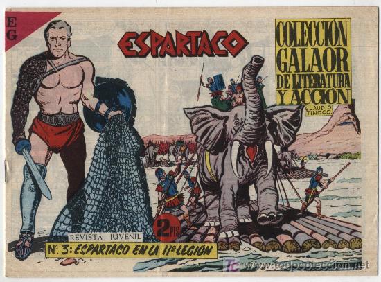Tebeos: Espartaco n&ordm; 3. Galaor. - Foto 1
