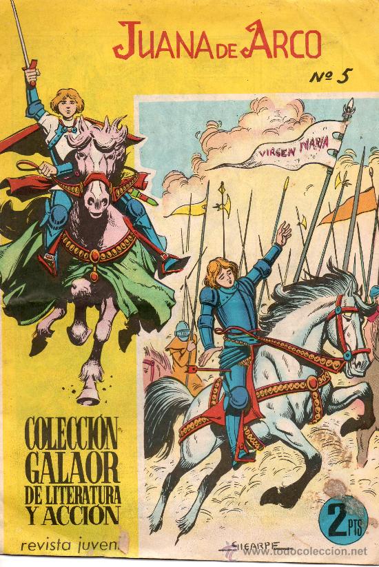 Tebeos: JUANA DE ARCO   N&ordm; 5    DE GALAOR - Foto 1