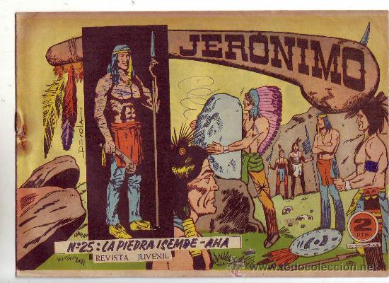 Tebeos: jeronimo - la piedra isemde - aha - n&ordm; 25 - ed. galaor - Foto 1
