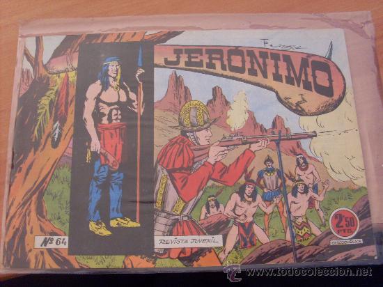 Tebeos: JERONIMO N&ordm; 64 PENULTIMO ( ORIGINAL ED. GALAOR ) (COB172) - Foto 1