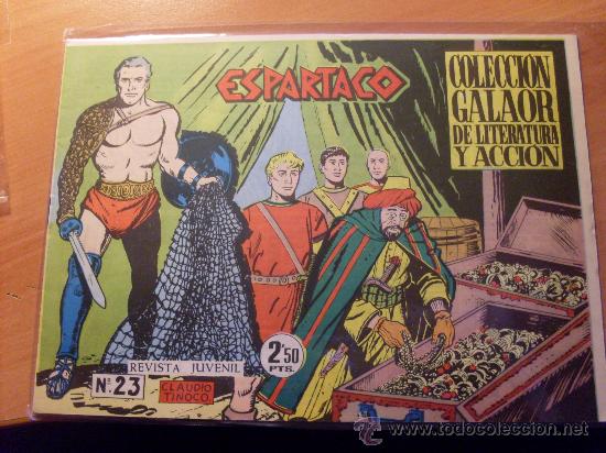 Tebeos: ESPARTACO N&ordm; 23 ( ORIGINAL ED. GALAOR ) (COB225) - Foto 1