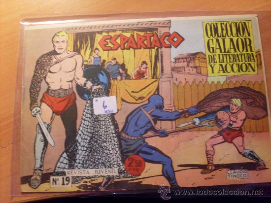 Tebeos: ESPARTACO N&ordm; 19 ( ORIGINAL ED. GALAOR ) (COB225) - Foto 1