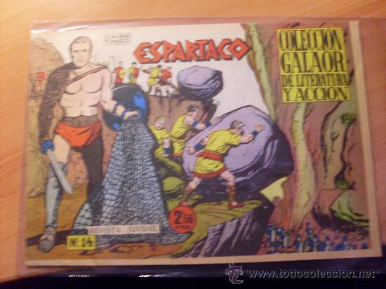 Tebeos: ESPARTACO N&ordm; 14 ( ORIGINAL ED. GALAOR ) (COB225) - Foto 1