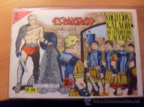 Tebeos: ESPARTACO N&ordm; 10 ( ORIGINAL ED. GALAOR ) (COB225) - Foto 1