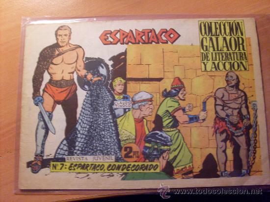 Tebeos: ESPARTACO N&ordm; 7 ( ORIGINAL ED. GALAOR ) (COB225) - Foto 1