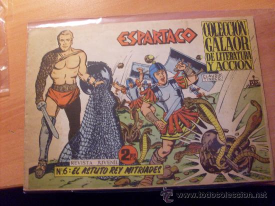 Tebeos: ESPARTACO N&ordm; 6 ( ORIGINAL ED. GALAOR ) (COB225) - Foto 1