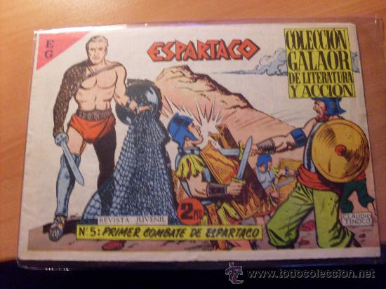 Tebeos: ESPARTACO N&ordm; 5 ( ORIGINAL ED. GALAOR ) (COB225) - Foto 1