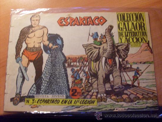 Tebeos: ESPARTACO N&ordm; 3 ( ORIGINAL ED. GALAOR ) (COB225) - Foto 1