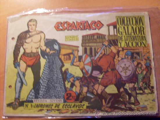 Tebeos: ESPARTACO N&ordm; 1 ( ORIGINAL ED. GALAOR ) (COB225) - Foto 1