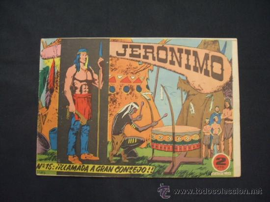Tebeos: JERONIMO - N&ordm; 15 - LLAMADA A GRAN CONSEJO - EDICIONES GALAOR - - Foto 1