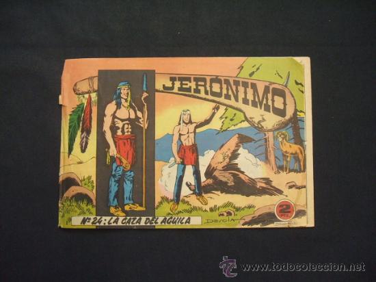 Tebeos: JERONIMO - N&ordm; 24 - LA CAZA DEL AGUILA - EDICIONES GALAOR - - Foto 1