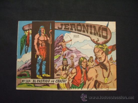 Tebeos: JERONIMO - N&ordm; 29 - EL CASTIGO DE CHATUC - EDICIONES GALAOR - - Foto 1