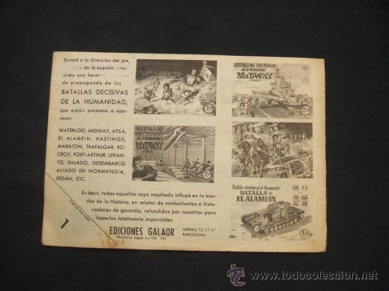 Tebeos: JERONIMO - N&ordm; 4 - MATANZA EN LA TRIBU - EDICIONES GALAOR - - Foto 7