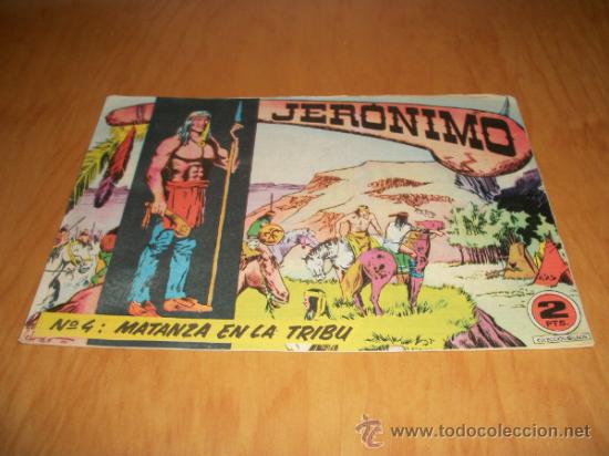 Tebeos: JERONIMO N&ordm; 4 ORIGINAL EDITORIAL GALAOR - Foto 1