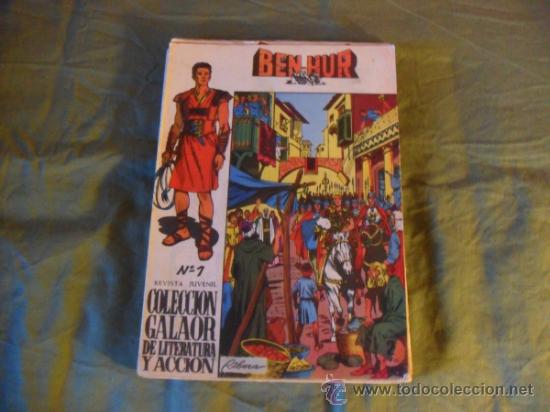 Tebeos: BEN-HUR REVISTA JUVENIL, COLECCION GALAOR DE LITERATURA Y ACCION N&ordm;S DEL 1 AL 10. 1965