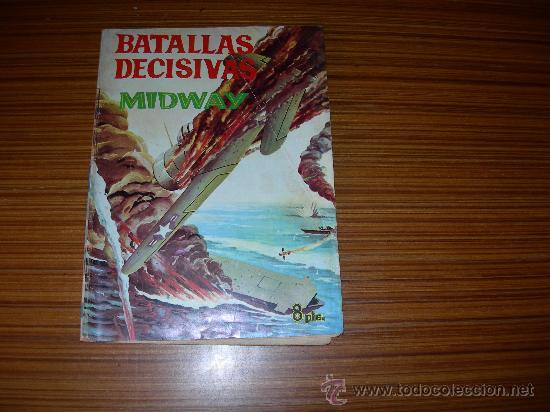 Tebeos: BATALLAS DECISIVAS       N&ordm; MIDWAY     DE GALAOR - Foto 1