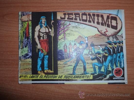 Tebeos: JERONIMO N&ordm; 11 ORIGINAL EDITORIAL GALAOR - Foto 1