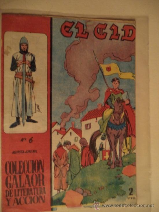Tebeos: EL CID N&ordm; 6 ORIGINAL - Foto 1