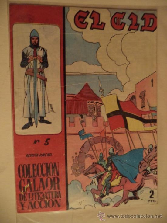 Tebeos: EL CID N&ordm; 5 ORIGINAL - Foto 1