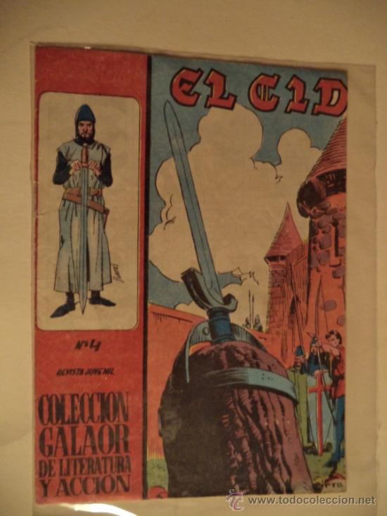 Tebeos: EL CID N&ordm; 4 ORIGINAL - Foto 1