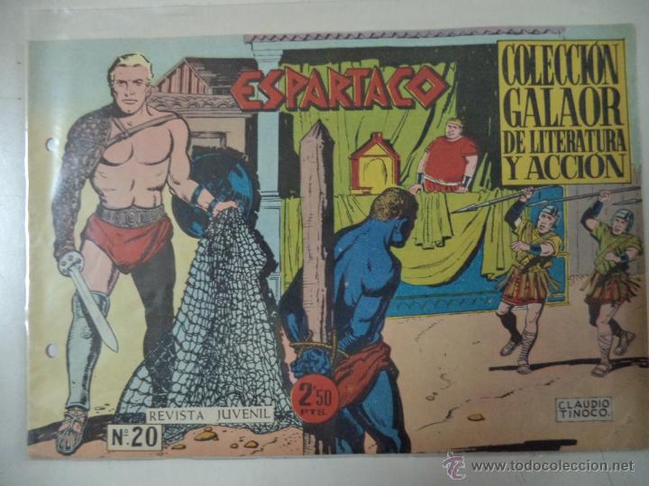 Tebeos: ESPARTACO N&ordm; 20 ORIGINAL - Foto 1