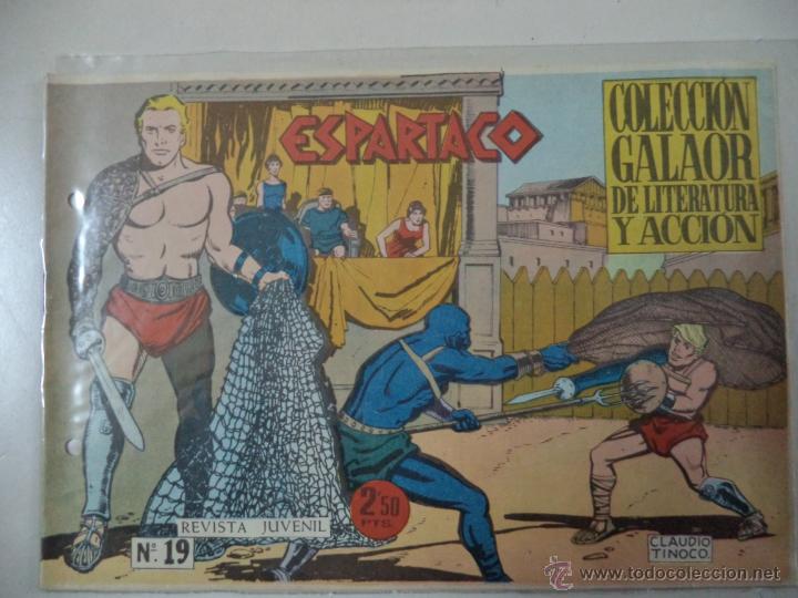 Tebeos: ESPARTACO.N&ordm;19.ORIGINAL - Foto 1