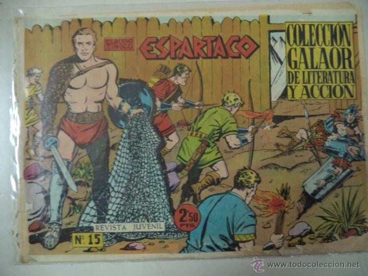 Tebeos: ESPARTACO.N&ordm; 15 ORIGINAL - Foto 1
