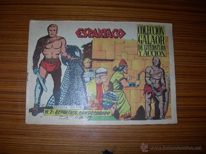 Tebeos: ESPARTACO N&ordm; 7   DE GALAOR - Foto 1