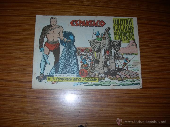 Tebeos: ESPARTACO N&ordm; 4   DE GALAOR - Foto 1