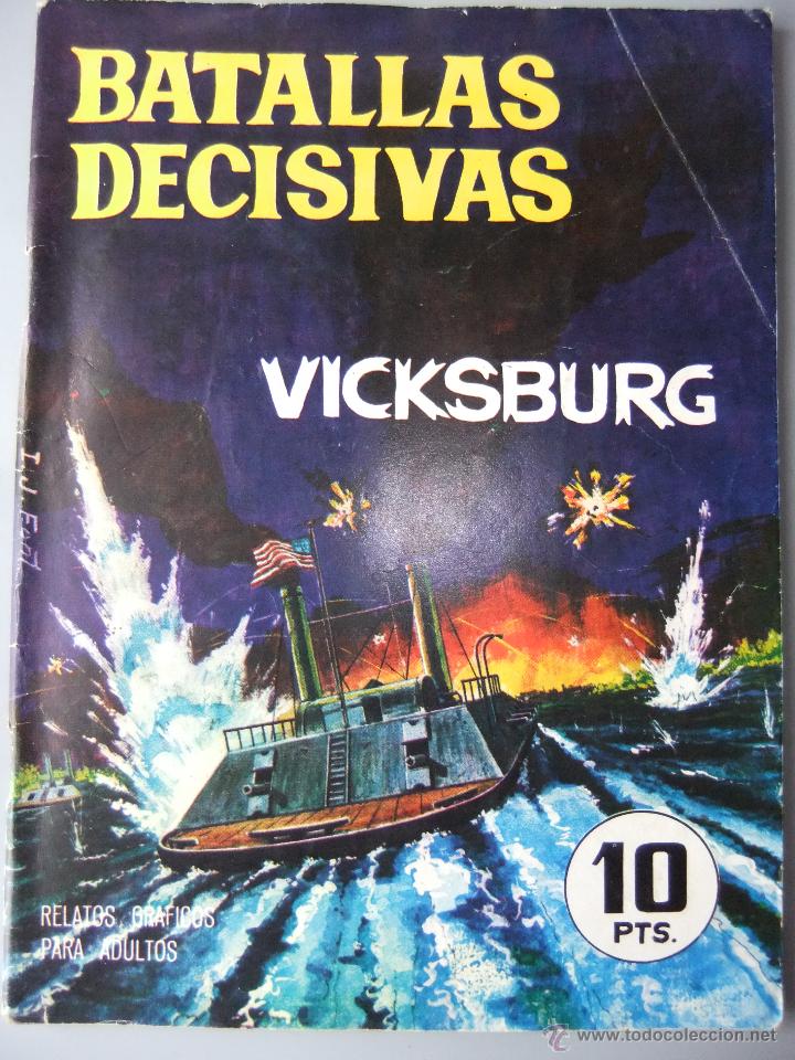 Tebeos: BATALLAS DECISIVAS VICKSBURG - Foto 1