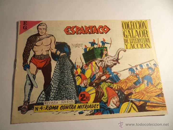 Tebeos: Espartaco. n&ordm; 4. Galaor - Foto 1