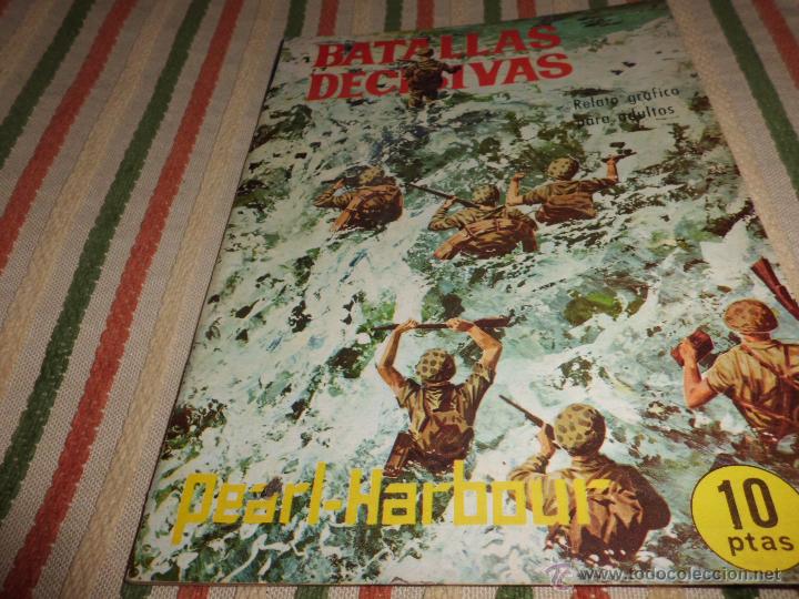 Tebeos: BATALLAS DECISIVAS PEARL-HARBOUR GALAOR - Foto 1