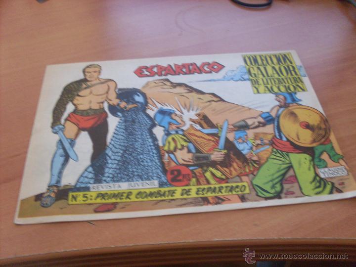 Tebeos: ESPARTACO N&ordm; 5 (ORIGINAL ED. GALAOR) (COB27) - Foto 1