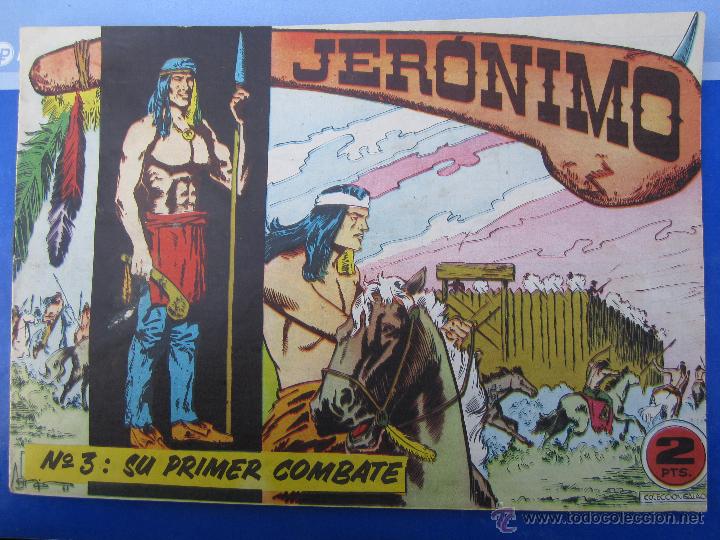Tebeos: JERONIMO N. 3 ORIGINAL , EDICIONES GALAOR , - Foto 1