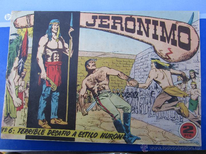 Tebeos: JERONIMO N. 6 ORIGINAL , EDICIONES GALAOR , - Foto 1