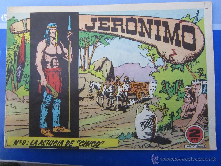 Tebeos: JERONIMO N. 9 ORIGINAL , EDICIONES GALAOR , - Foto 1